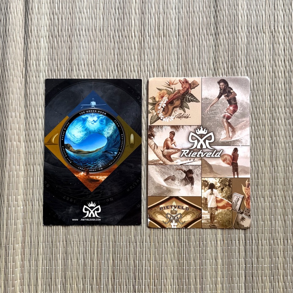 Rietveld Surfing Postcard Set Maui & sons Hawaii Art Rare